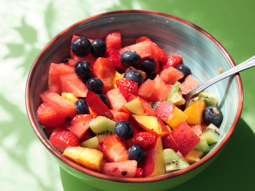 Sommerlicher Obstsalat
