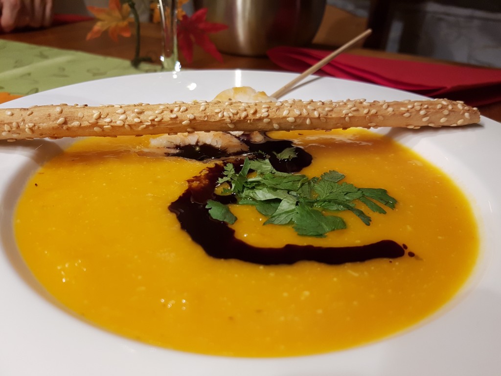 Kürbiscremesuppe