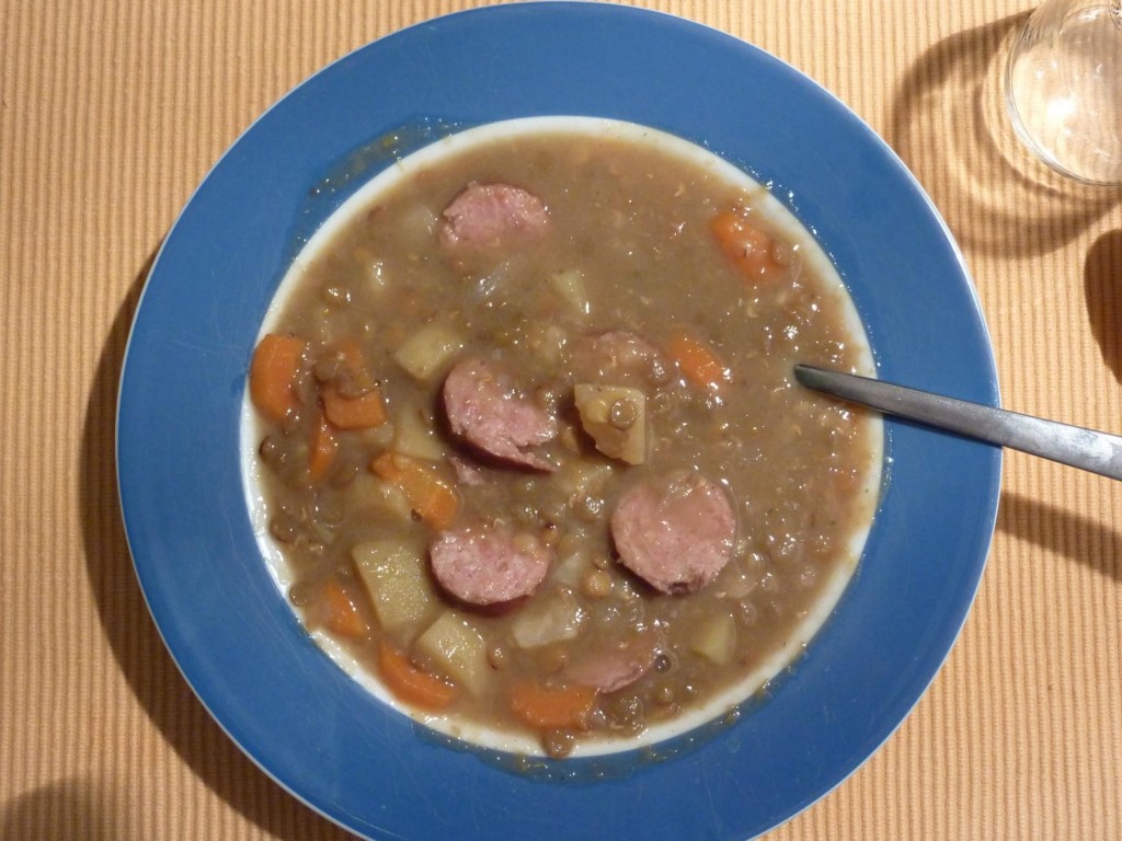 Suppe-Linsensuppe 616 kcal/Pers.