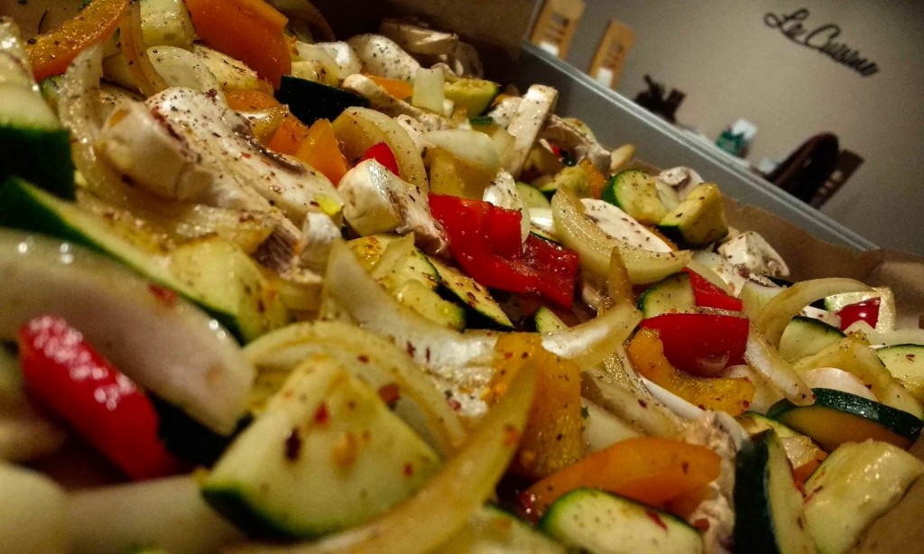 Backofen-Grillgemüse