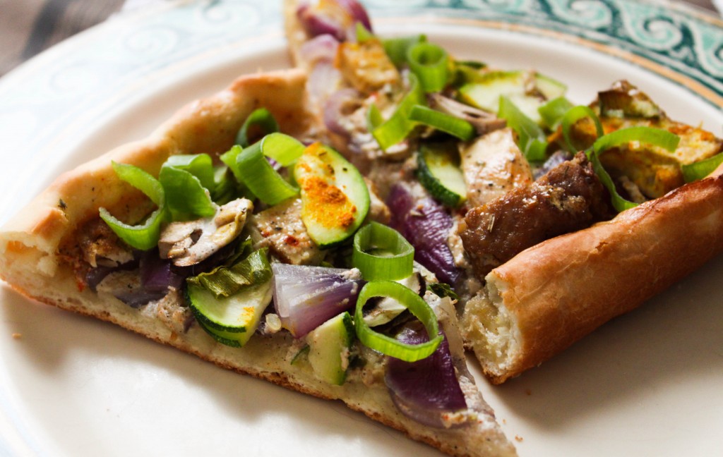 Flammkuchen vegan Flammkuchen vegan