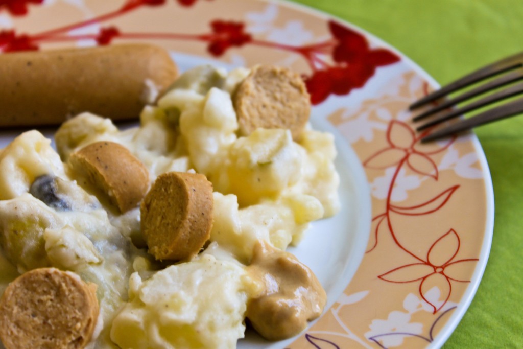 Vegetarischer Kartoffelsalat Vegetarischer Kartoffelsalat