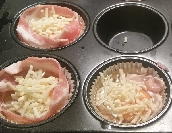 Speck-Muffins keto