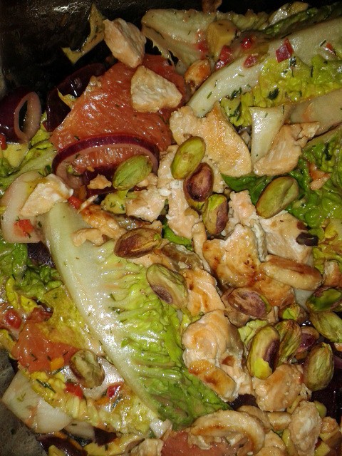Avocado-Lachs-Salat Avocado-Lachs-Salat