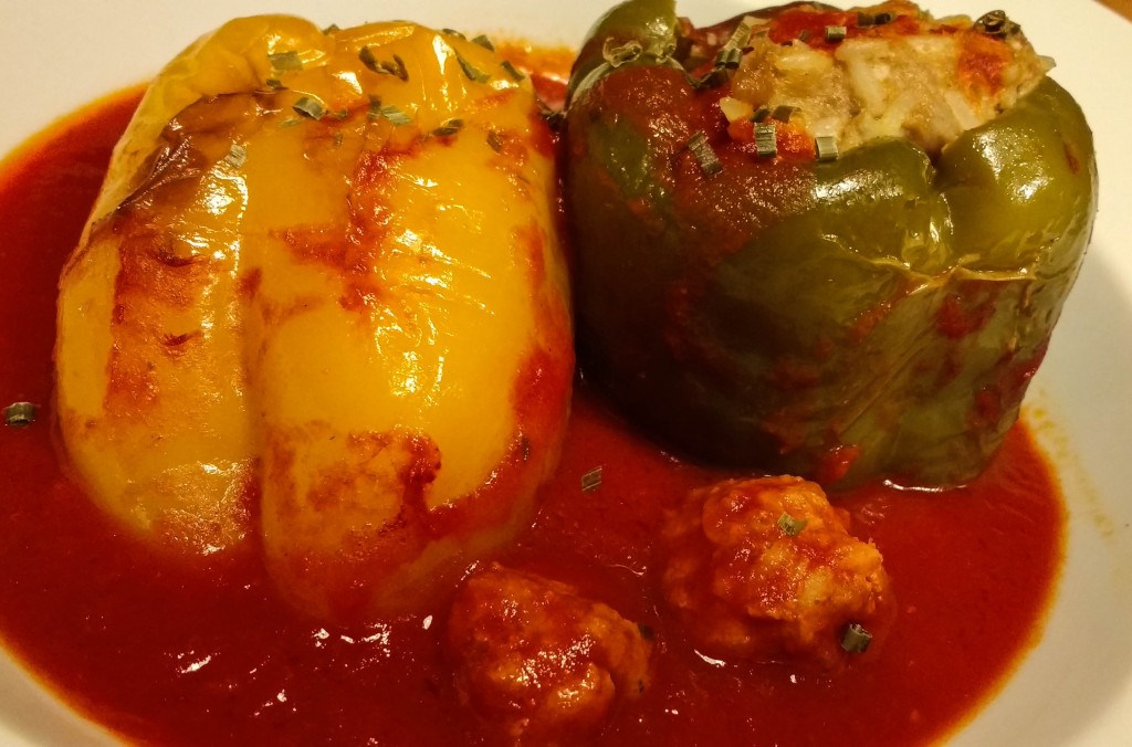 Gefüllte Paprika Gefüllte Paprika