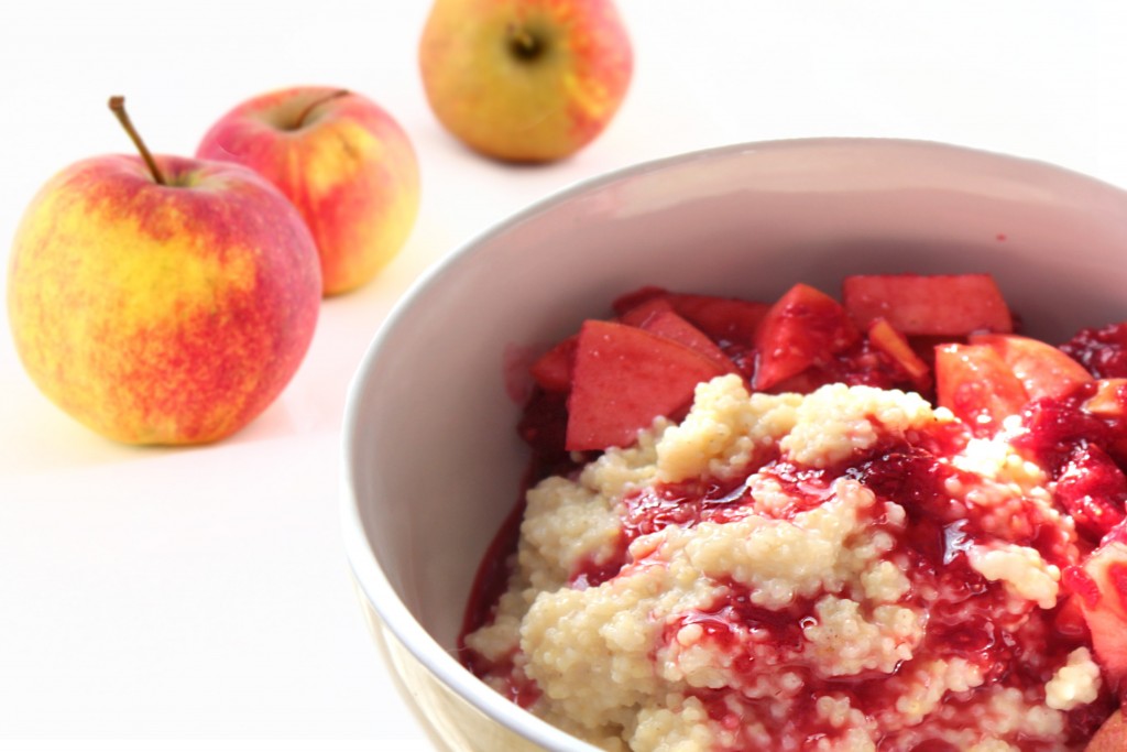 Hirse-Frucht-Frühstück (vegan)