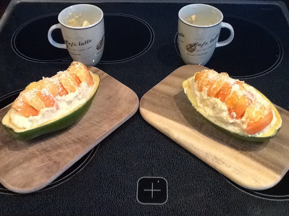 Papaya-Mandarinen-Quark