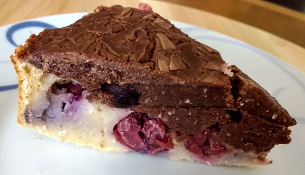 Kirsch Kokos Kuchen aus Bohnen Kirsch Kokos Kuchen aus Bohnen